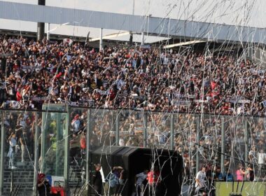 Barra de Colo-Colo en el duelo frente a Palestino