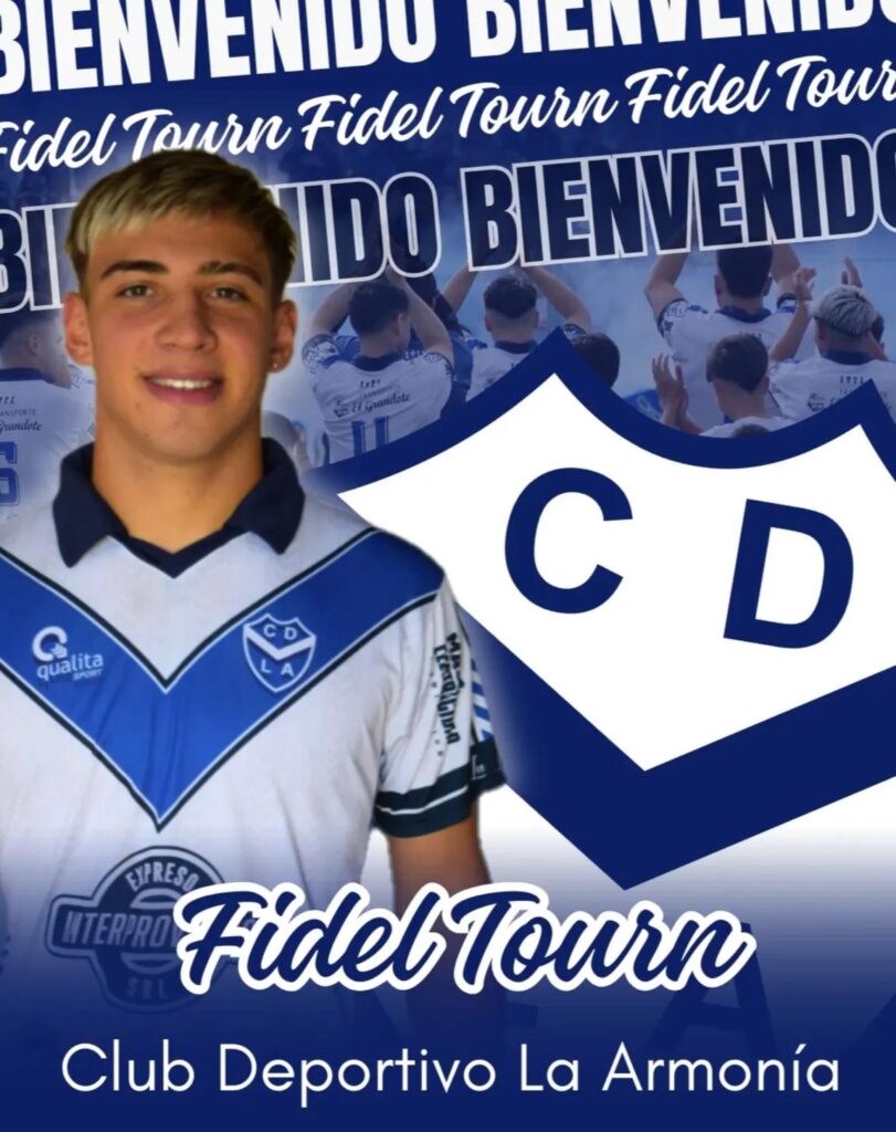 Fidel Tourn Club Deportivo La Armonía.