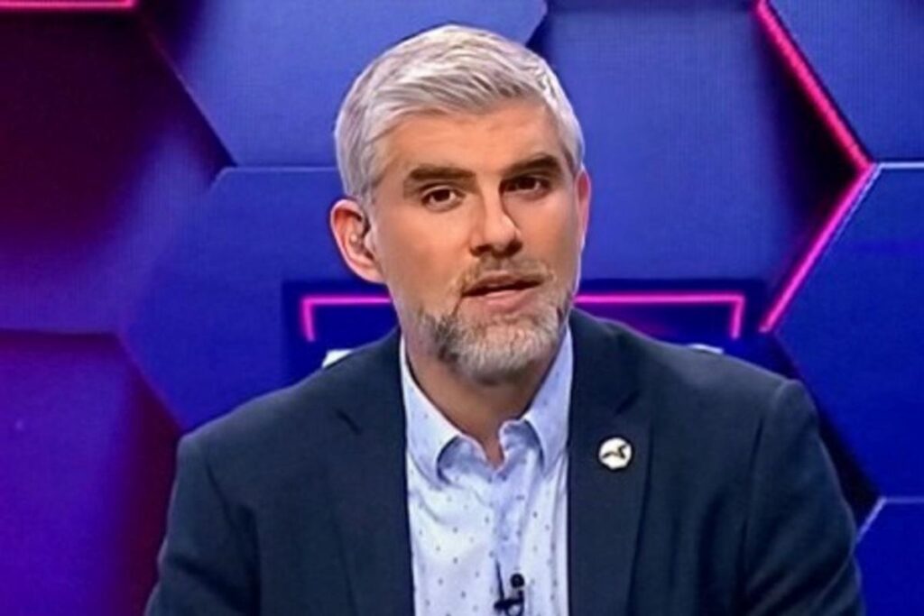 Manuel de Tezanos en TNT Sports.
