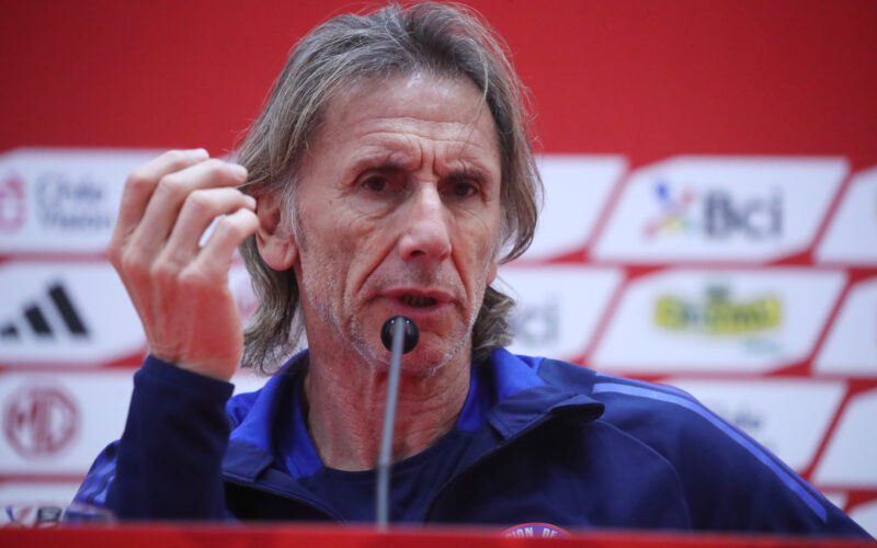 Futbol, Conferencia de prensa seleccion chilena. El entrenador de la selección chilena Ricardo Gareca realiza conferencia de prensa previo al partido contra Ecuador realizado en el la sede de la ANFP Santiago, Chile. 24/03/2025 Jonnathan Oyarzun/Photosport Football, Chilean national team press conference The coach of the Chilean team Ricardo Gareca holds a press conference prior to the match against Ecuador held at the ANFP headquarters in Santiago, Chile 24/03/2025 Jonnathan Oyarzun/Photosport