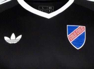 Camiseta Centenario Negra Colo-Colo