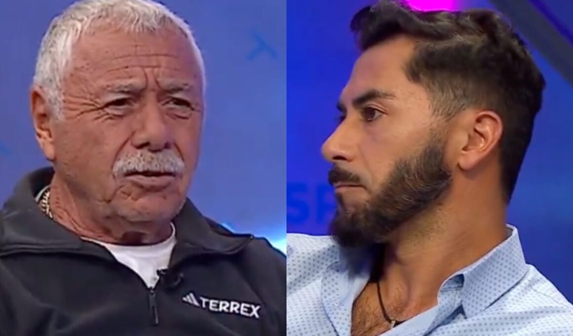 Carlos Caszely frena a Johnny Herrera