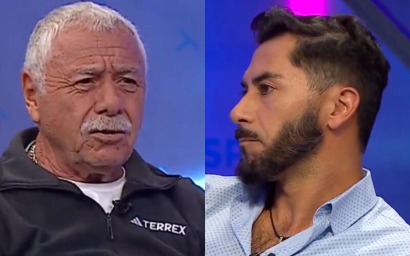 Carlos Caszely frena a Johnny Herrera