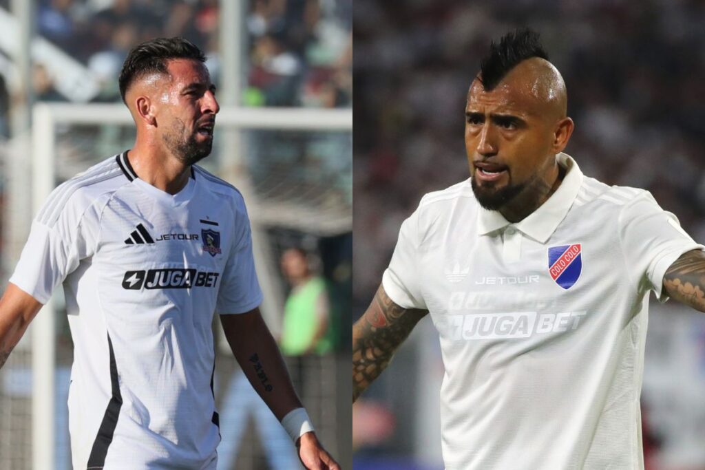 Colo-Colo Deportes Limache Arturo Vidal y Mauricio Isla