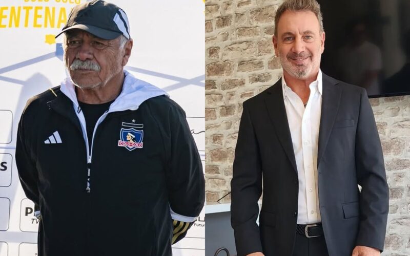 Carlos Caszely y Marcelo Barticciotto.