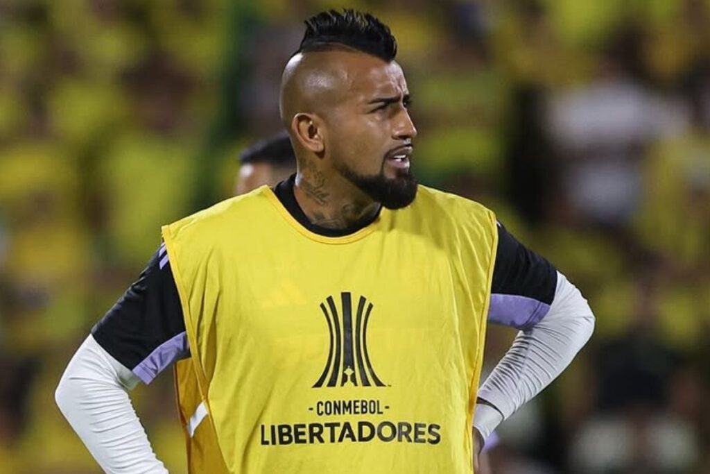 Arturo Vidal en Copa Libertadores.