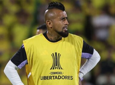 Arturo Vidal en Copa Libertadores.