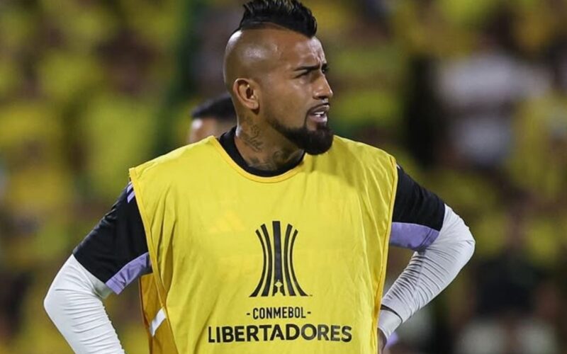 Arturo Vidal en Copa Libertadores.