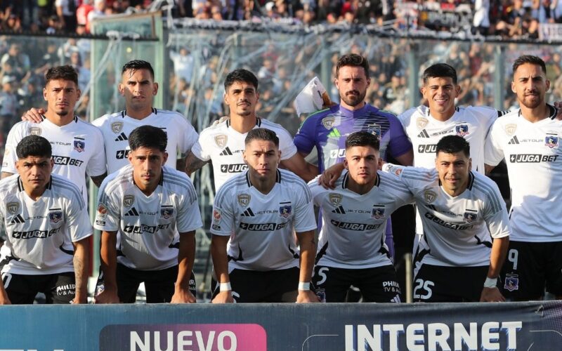 Formación de Colo-Colo vs Palestino por la Liga de Primera.