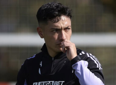 Primer plano de Cristián Zavala.