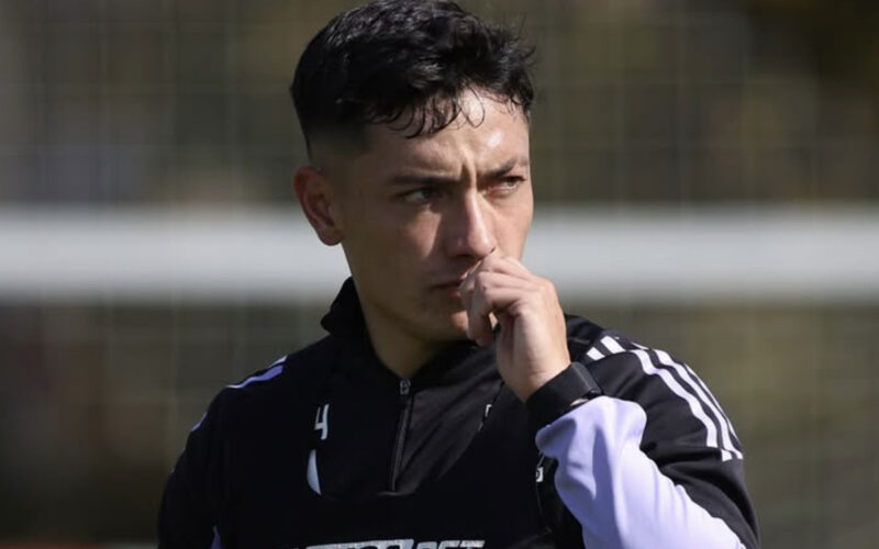 Primer plano de Cristián Zavala.