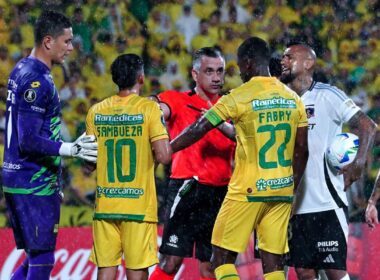 Lesionado Fabián Sambueza de Atlético Bucaramanga (2)