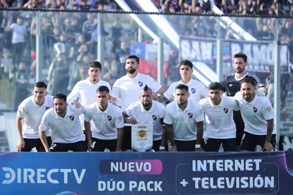 Futbol, Colo Colo vs Coquimbo Fecha 9, Liga de Primera 2025. El equipo de Colo Colo, es fotografiado durante el partido de primera division disputado en el Estadio Monumental Davis Arellano, en Santiago de Chile. 26/04/2025 Felipe ZancaPhotosport Football, Colo Colo vs Coquimbo 9th turn, Division League 2025. Colo ColoÕs team are pictured during the first division match at the Monumental Davis Arellano Stadium, in Santiago, Chile. 26/04/2025 Felipe ZancaPhotosport