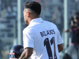 Marcos Bolados con la camiseta de Colo-Colo.