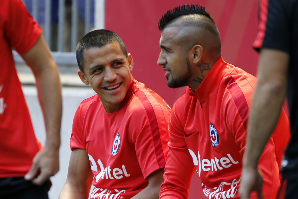 Arturo Vidal y Alexis Sánchez