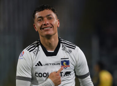 Futbol, Colo Colo vs Coquimbo Unido. Fecha 20, Campeonato Nacional 2024. El jugador de Colo Colo Cristian Zavala, celebra su gol contra Coquimbo Unido durante el partido de primera division disputado en el estadio Monumental en Santiago, Chile. 16/08/2024 Marcelo Hernandez/Photosport Football, Colo Colo vs Coquimbo Unido. 20 th turn, 2024 National Championship. Colo Colo's player Cristian Zavala, celebrates his goal against Coquimbo Unido during the first division match held at the Monumental stadium in Santiago, Chile. 16/08/2024 Marcelo Hernandez/Photosport