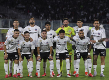 Futbol, Colo Colo vs Santiago Wanderers. Fecha 5, fase de grupos, Copa Chile 2025. El equipo de Colo Colo es fotografiado contra Santiago Wanderers durante el partido de grupo B de la Copa Chile realizado en el estadio Monumental, Santiago Chile. 06/04/2025 Felipe Zanca/Photosport Football, Colo Colo vs Santiago Wanderers. 5th turn, group phase, 2025 Copa Chile Championship. Colo ColoÕs teams are pictured against Santiago Wanderers during a group B match of the Copa Chile Championship at the Monumental stadium in Santiago, Chile. 06/04/2025 Felipe Zanca/Photosport