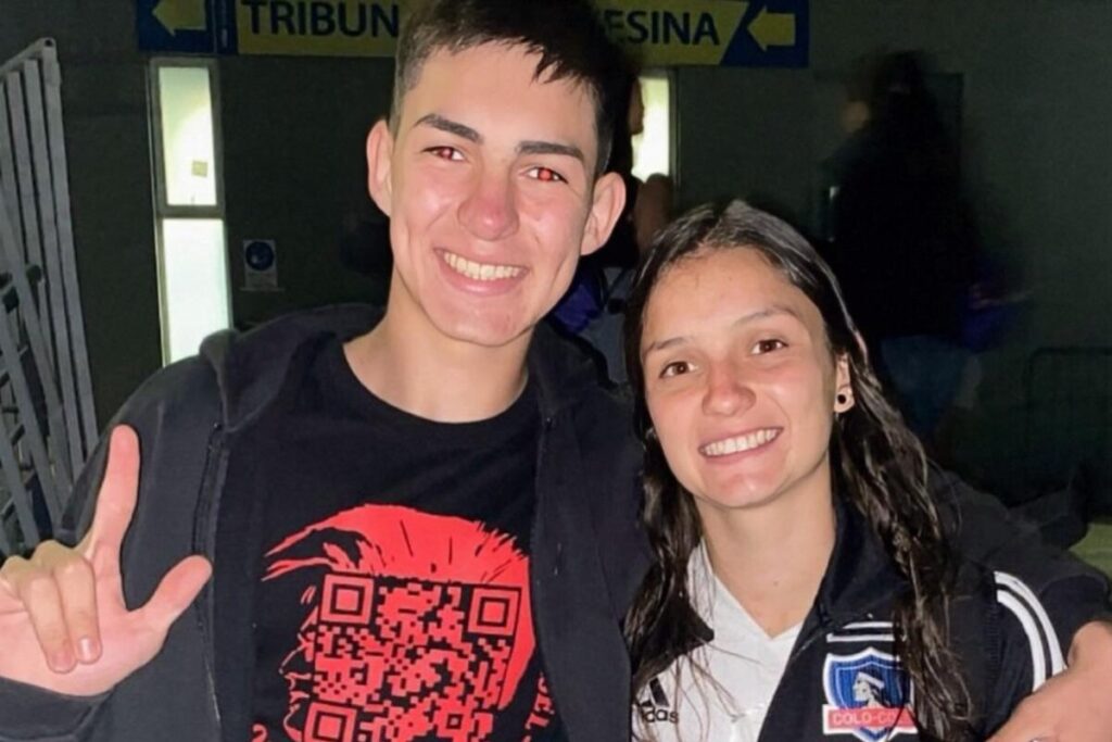 Sebastián Olave e Isidora Olave.