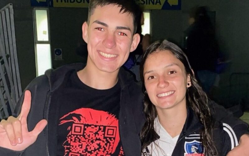 Sebastián Olave e Isidora Olave.
