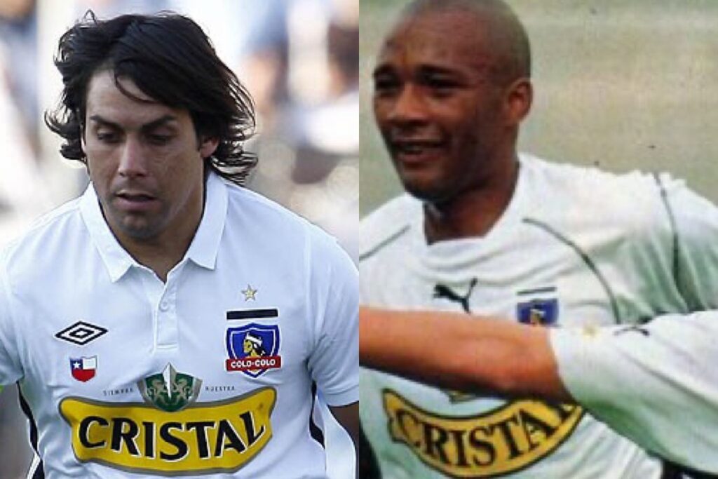 Arturo Sanhueza y Silvio Fernández en su paso por Colo-Colo.