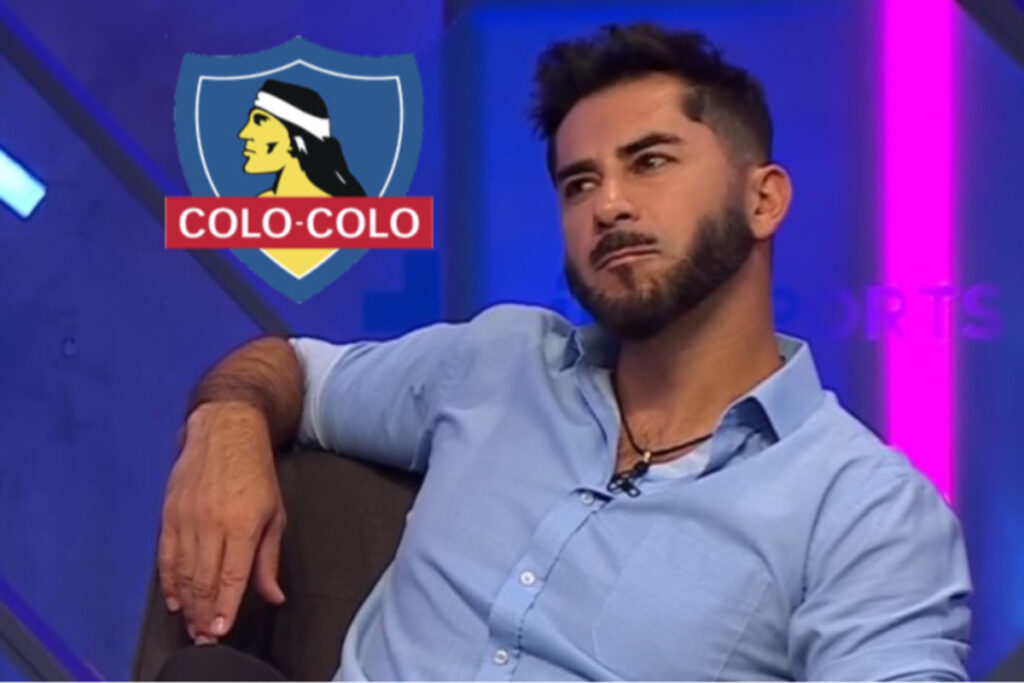 Johnny Herrera como panelista de Todos Somos Técnicos analizando a Colo-Colo.