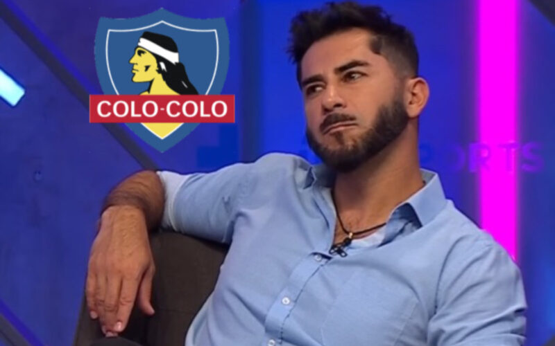 Johnny Herrera como panelista de Todos Somos Técnicos analizando a Colo-Colo.