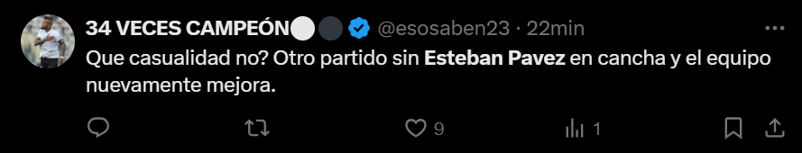 Críticas a Pavez.