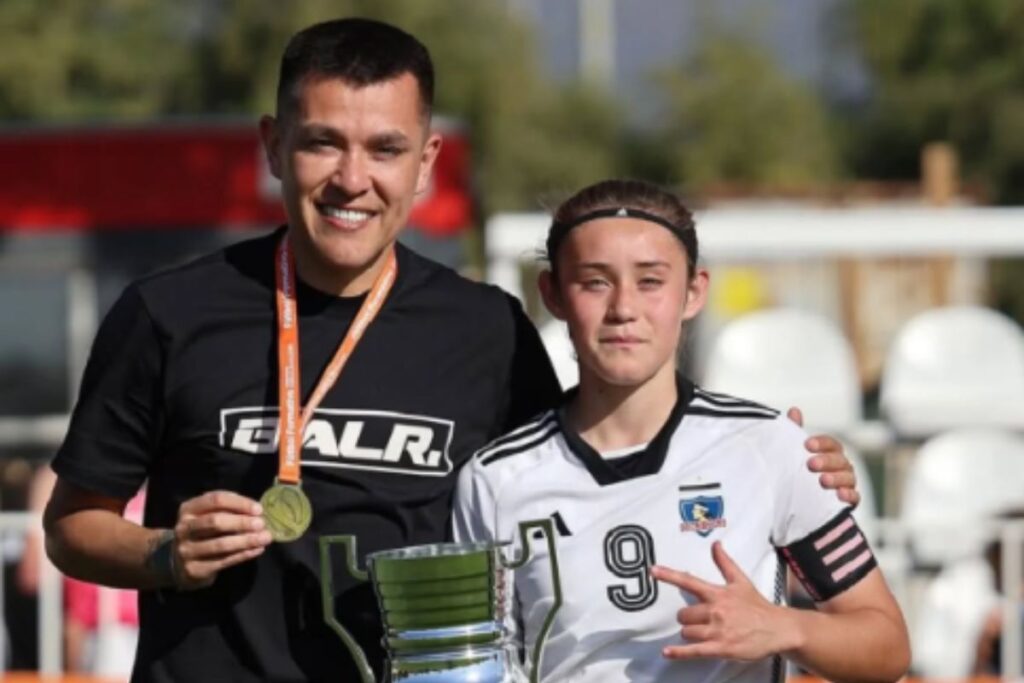 Carlos Muñoz y el orgullo por el gol de su hija Catalina con La Roja Sub 17