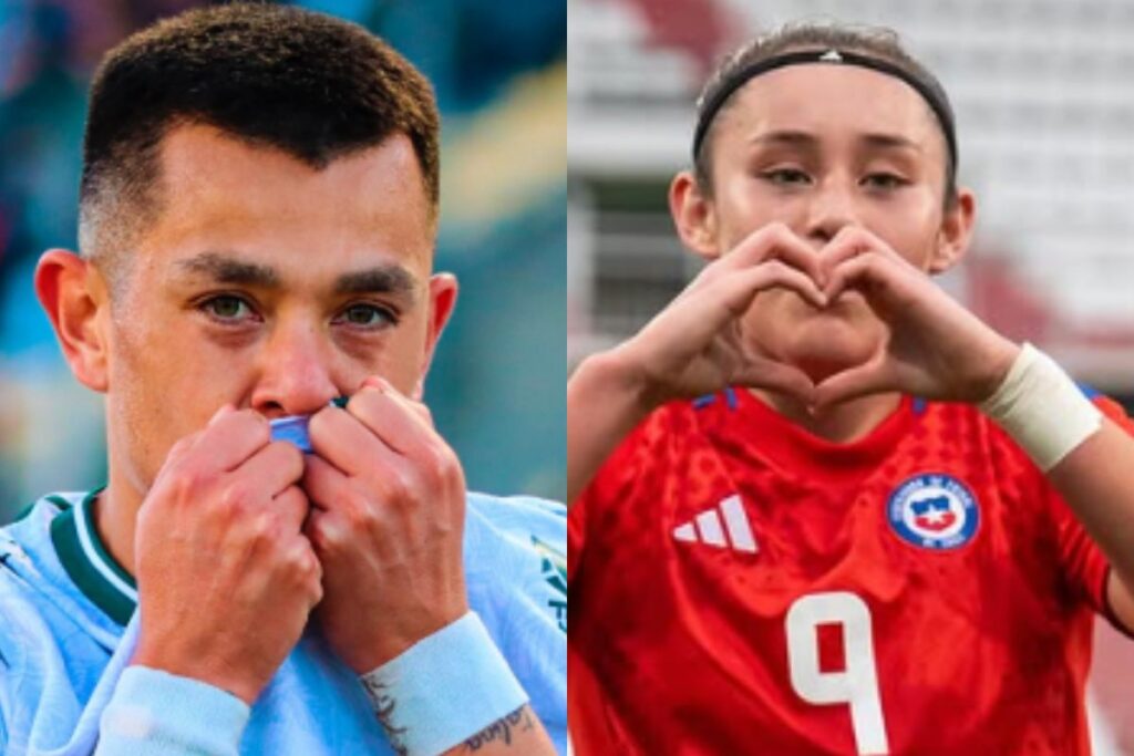 Carlos Muñoz y el orgullo por el gol de su hija Catalina con La Roja Sub 17 (2)
