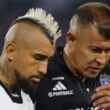 Arturo Vidal y Jorge Almirón