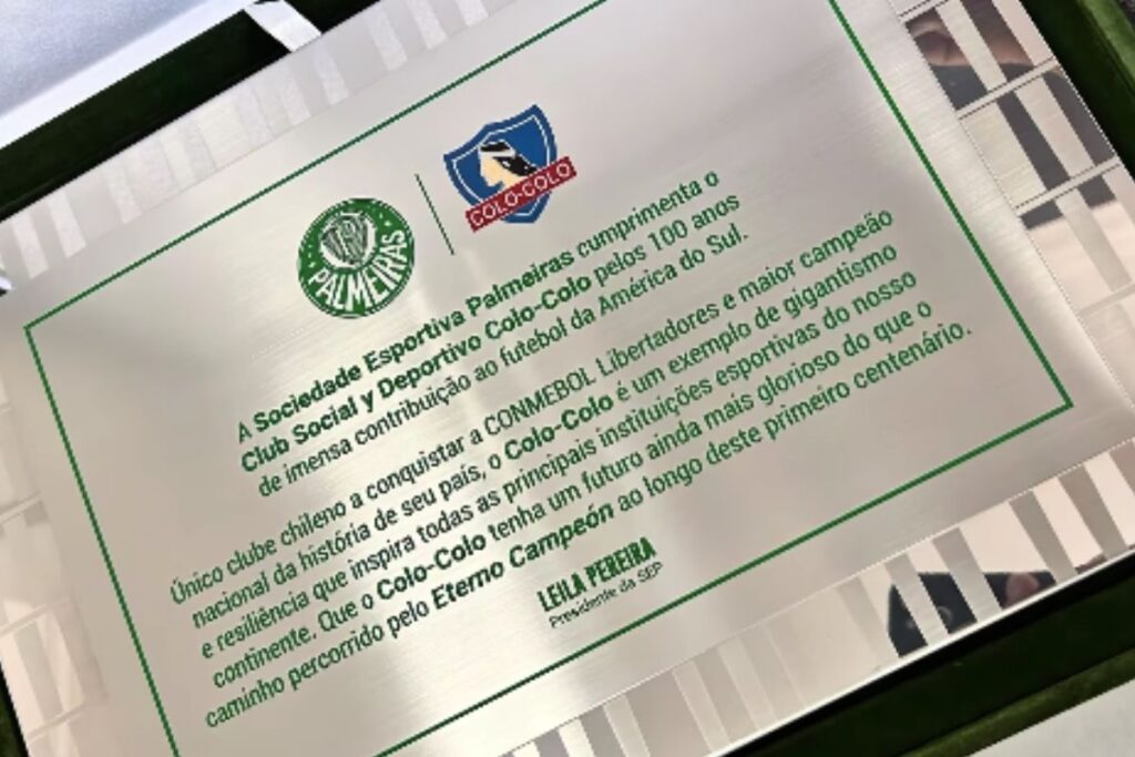 Regalo de Palmeiras a Colo-Colo