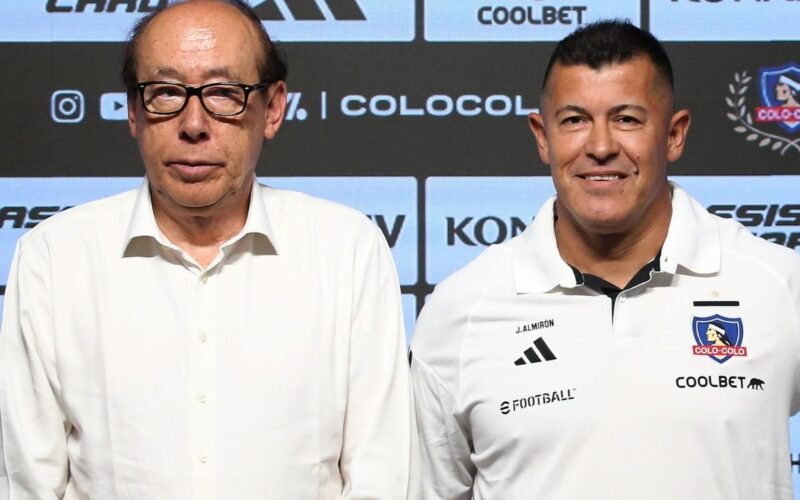 Alfredo Stöhwing y Jorge Almirón