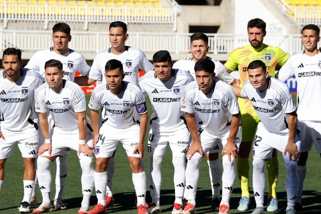 formación de Colo-Colo para enfrentar a Deportes Limache en Copa Chile.