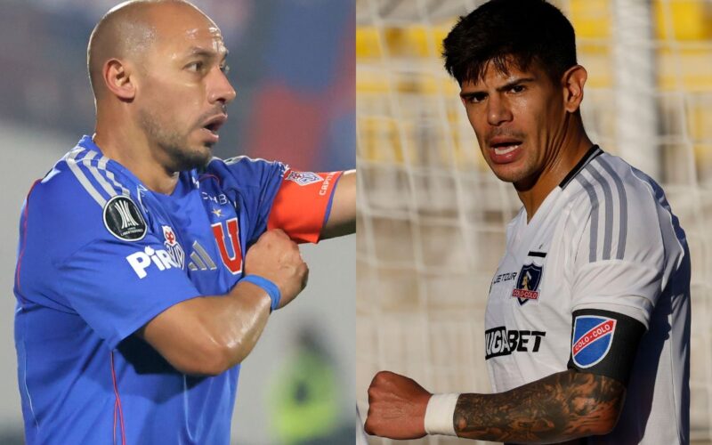 Superclásico Colo-Colo vs Universidad de Chile.