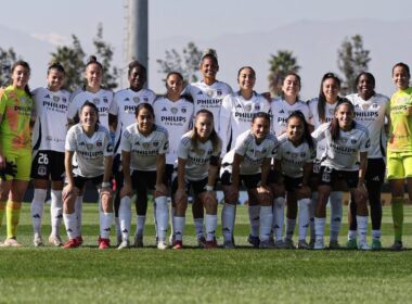 Formación Colo-Colo Femenino vs Audax Italiano.