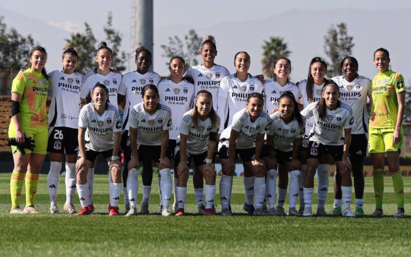 Formación Colo-Colo Femenino vs Audax Italiano.