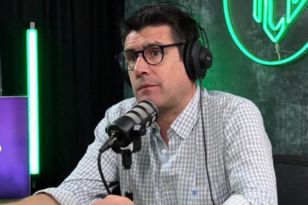 Francisco Eguiluz en el programa de Todo es Cancha.