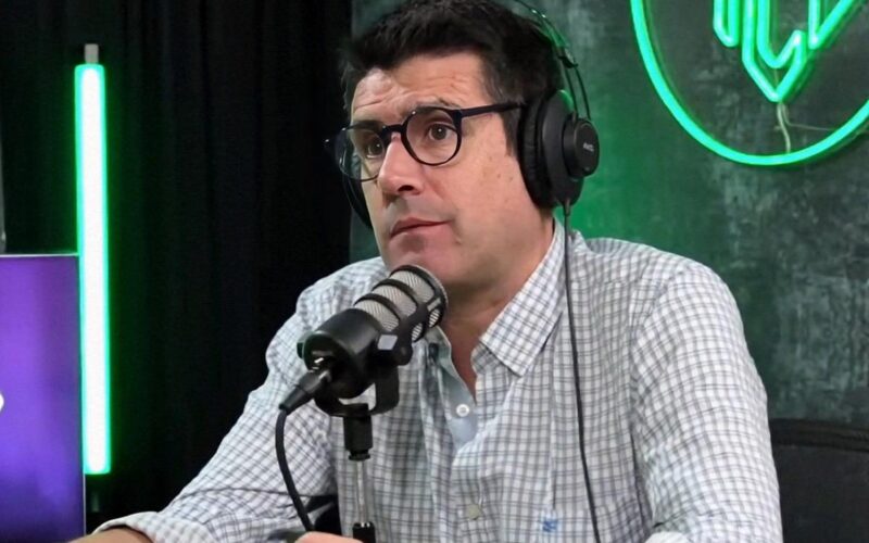 Francisco Eguiluz en el programa de Todo es Cancha.
