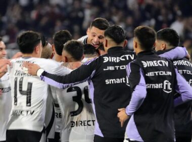 Gol plantel de Colo-Colo