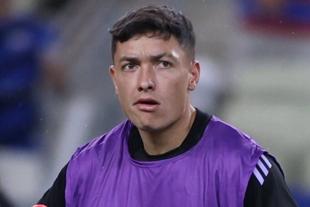Primer plano de Cristián Zavala.