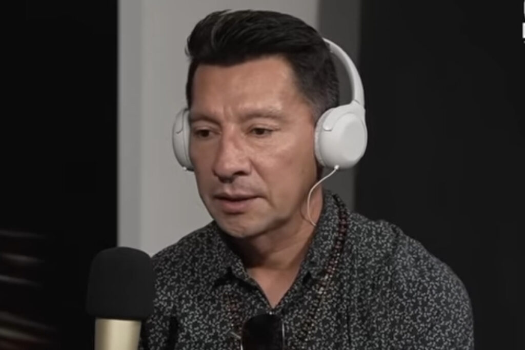 Captura de pantalla de entrevista a Pablo Contreras en podcast Centenario de Colo-Colo.