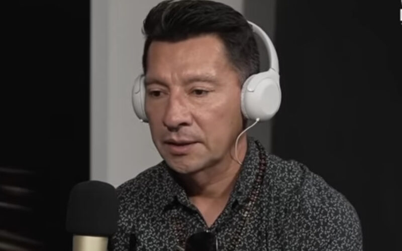 Captura de pantalla de entrevista a Pablo Contreras en podcast Centenario de Colo-Colo.