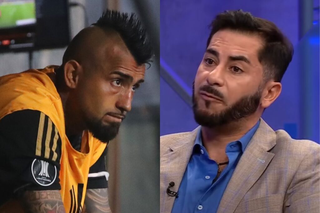 Johnny Herrera Arturo Vidal (2)