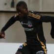 Manley Clerveaux frente a Unión San Felipe en Copa Chile, durante su debut con el primer equipo de Colo-Colo.