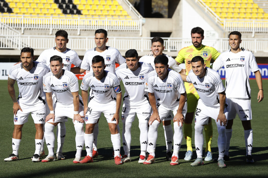 Formación de Colo-Colo frente a Deportes Limache por Copa Chile.