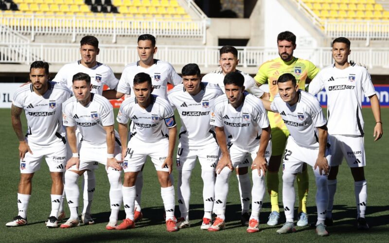 Formación Colo-Colo ante Deportes Limache.