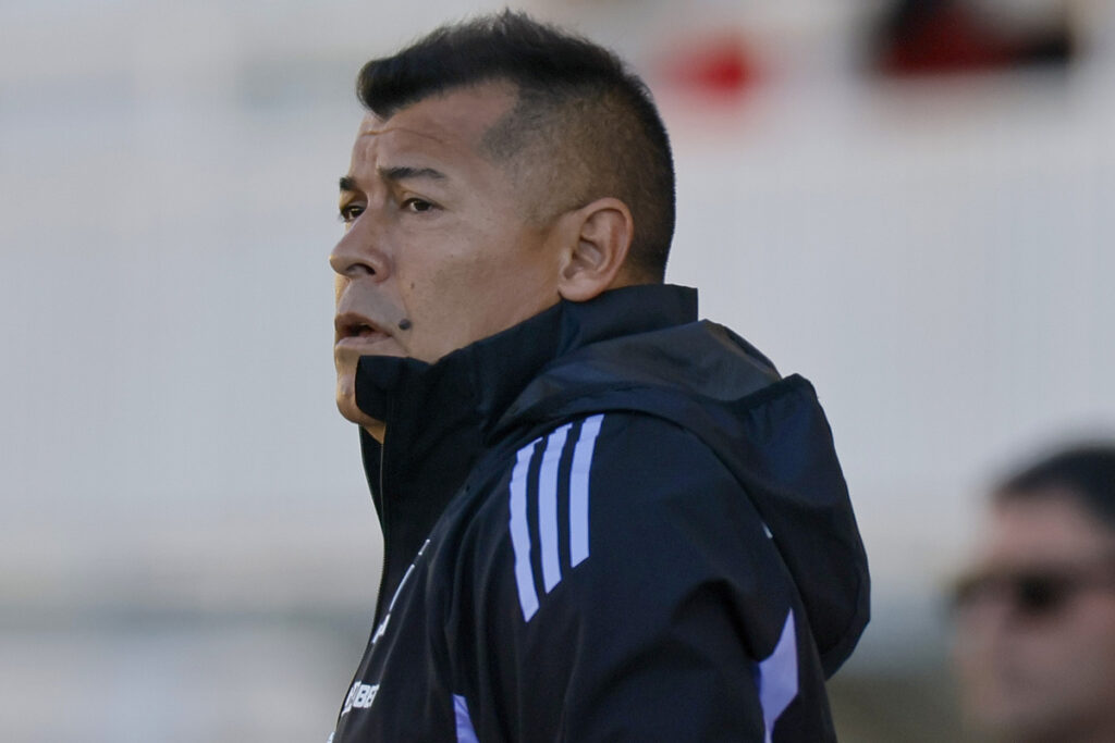 Primer plano de Jorge Almirón.