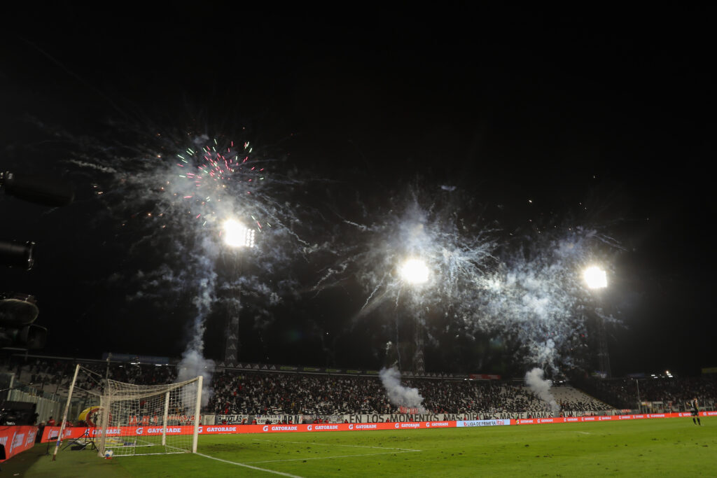 Futbol, Colo Colo vs Nublense
Fecha 11, Liga de Primera 2025.
Los hinchas de Colo Colo, son fotografiados durante el partido  de primera division contra Colo Colo disputado en el estadio Monumental Davis Arellano, Santiago, Chile.
19/05/2025
Felipe Zanca/Photosport

Football, Colo Colo vs Nublense
11th turn, Division League 2025.
Colo ColoÕs fans are pictured during the first division match at the Monumental Davis Arellano Stadium, in Santiago, Chile.
19/05/2025
Felipe Zanca/Photosport