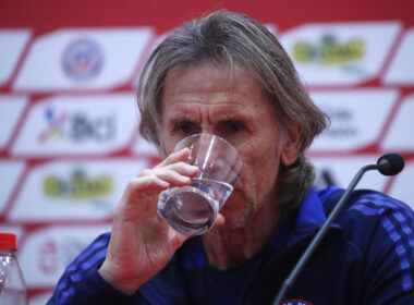 Futbol, Conferencia de prensa seleccion chilena. El entrenador de la selección chilena Ricardo Gareca realiza conferencia de prensa previo al partido contra Ecuador realizado en el la sede de la ANFP Santiago, Chile. 24/03/2025 Jonnathan Oyarzun/Photosport Football, Chilean national team press conference The coach of the Chilean team Ricardo Gareca holds a press conference prior to the match against Ecuador held at the ANFP headquarters in Santiago, Chile 24/03/2025 Jonnathan Oyarzun/Photosport