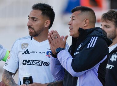 Javier Correa y Jorge Almirón